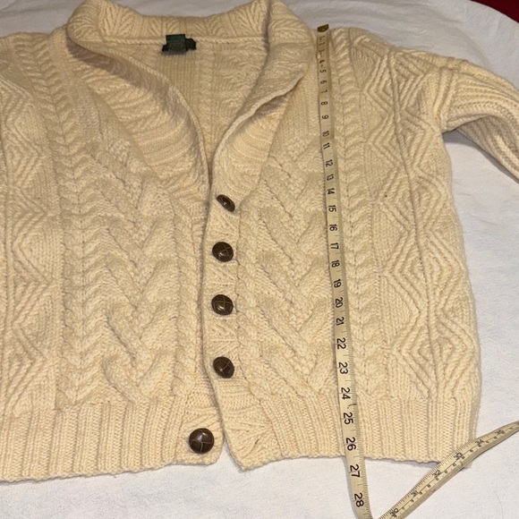 Cozy Cream Cable Knit Cardigan - Picture 7 of 8